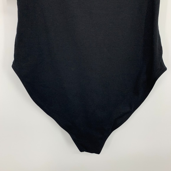 Old Navy Bodysuit Black Square Neck Sleeveless Tank NWT - Picture 10 of 11